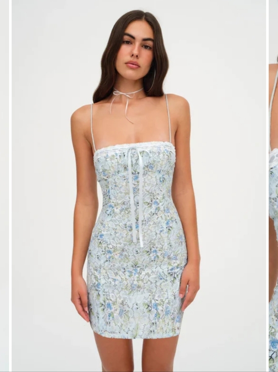 For Love And Lemons Dresses & Skirts - For Love & Lemons Claire Lace Mini Dress Size S